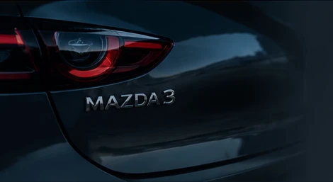 MAZDA3のリアエンブレム